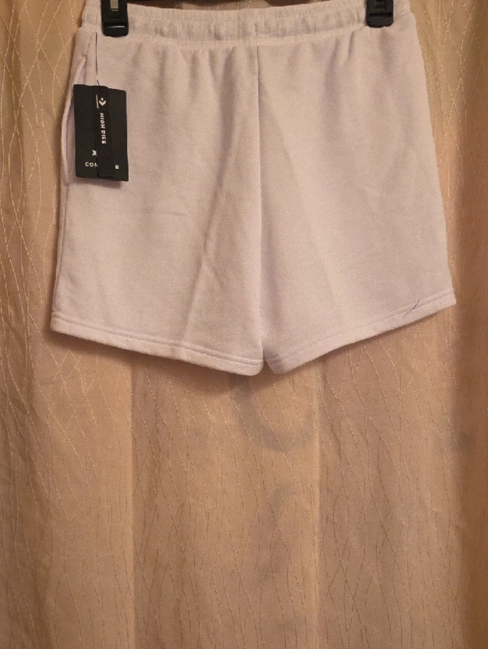 Converse Lavender Drawstring‎ Athletic Shorts